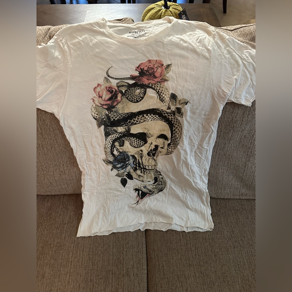 Skull shirt from a local men’s boutique